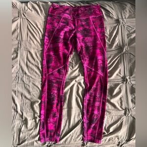 The North Face Pink Camo Leggings
